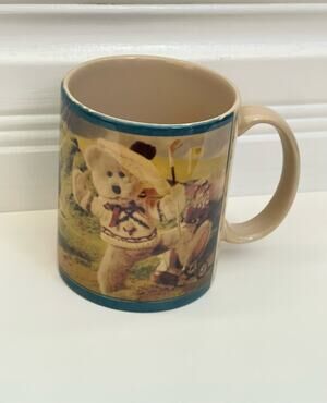 Boyds Collection Coffee Mug Golfing Bear 1995